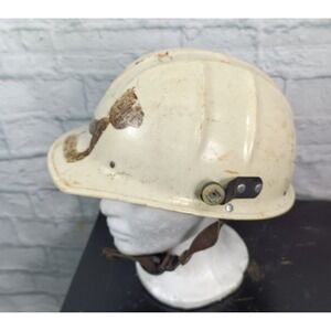 Jackson Products SC-1 Fiberglass Safety Cap Hard Hat White Made In USA Vintage